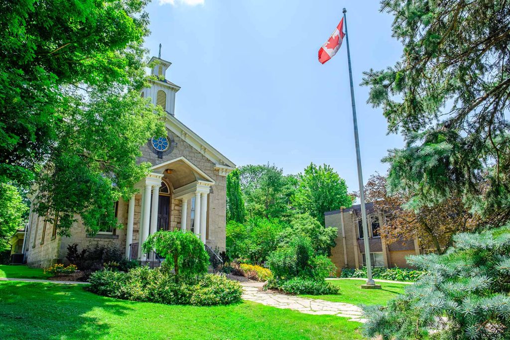 Ancaster Village sunny day