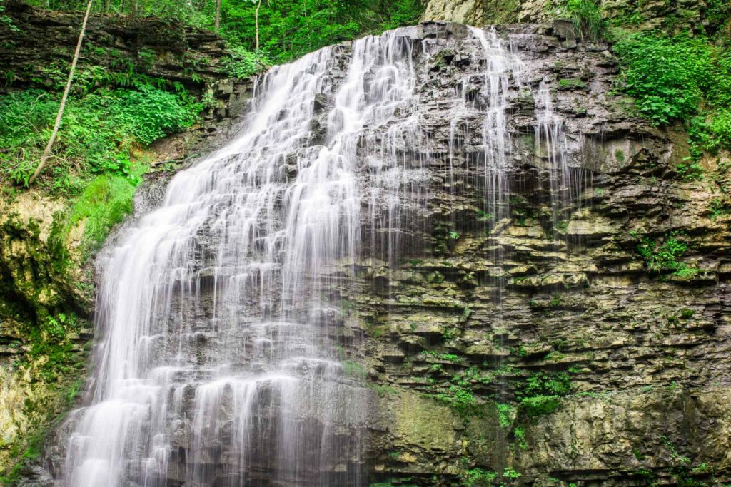 Tiffany Falls in Ancaster, On
